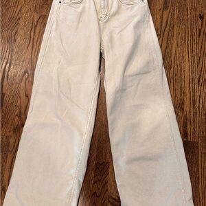 Women's Cream Jeans